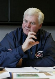 Blue Jackets Hitchcock Hockey