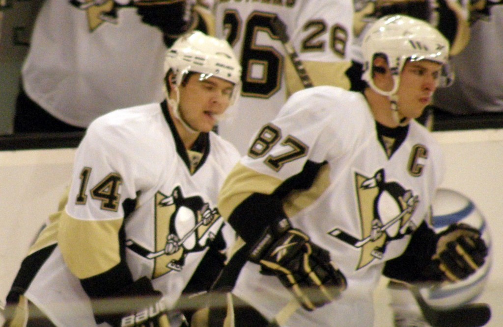 14, Chris Kunitz, LW; 87, Sidney Crosby, C -- PIT