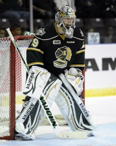 Michael Houser of the London Knights. Photo by Aaron Bell/OHL Images Michael Houser
