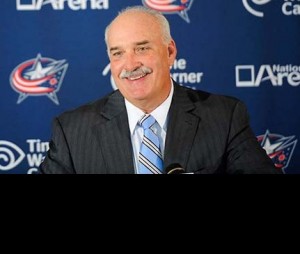 John Davidson --Columbus President of Hockey Operations (Jamie Sabau/Columbus Blue Jackets)