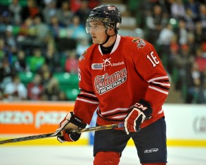 Tyler Biggs (Aaron Bell/OHL Images)