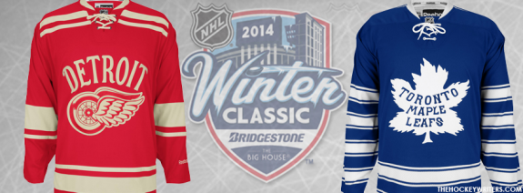 Two Original Six teams will renew their rivalry outdoors at Michigan Stadium on January 1.